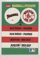 San Diego Padres, Boston Red Sox (Memorial Stadium)