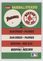 San Diego Padres, Boston Red Sox (Dodger Stadium)