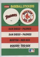 San Diego Padres, Boston Red Sox (Dodger Stadium)