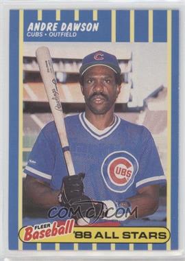 1988 Fleer Baseball All Stars - Box Set [Base] #10 - Andre Dawson