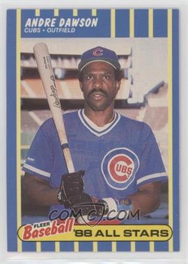 1988 Fleer Baseball All Stars - Box Set [Base] #10 - Andre Dawson