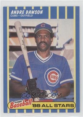 1988 Fleer Baseball All Stars - Box Set [Base] #10 - Andre Dawson