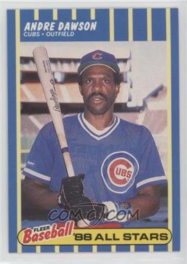 1988 Fleer Baseball All Stars - Box Set [Base] #10 - Andre Dawson