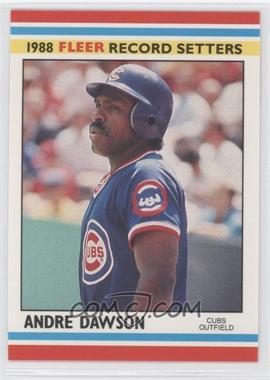1988 Fleer Baseball Record Setters - Box Set [Base] #10 - Andre Dawson