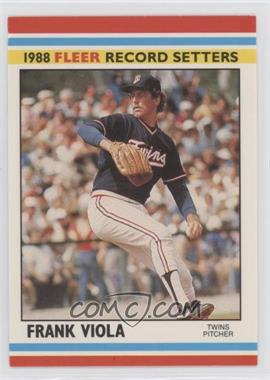 1988 Fleer Baseball Record Setters - Box Set [Base] #42 - Frank Viola