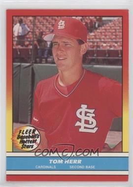 1988 Fleer Baseball's Hottest Stars - Box Set [Base] #18 - Tom Herr