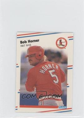 1988 Fleer Classic Miniatures - Box Set [Base] #107 - Bob Horner