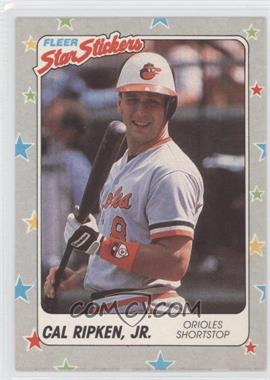 1988 Fleer Star Stickers - [Base] #3 - Cal Ripken Jr.