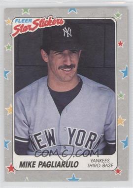 1988 Fleer Star Stickers - [Base] #49 - Mike Pagliarulo