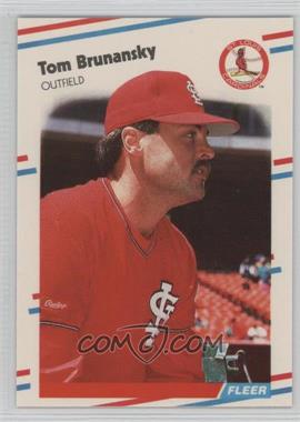 1988 Fleer Update - [Base] - Glossy #U-117 - Tom Brunansky