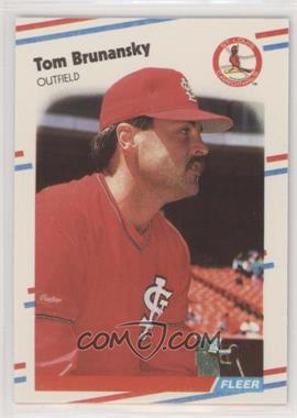 1988 Fleer Update - [Base] - Glossy #U-117 - Tom Brunansky