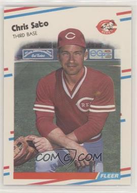 1988 Fleer Update - [Base] - Glossy #U-87 - Chris Sabo