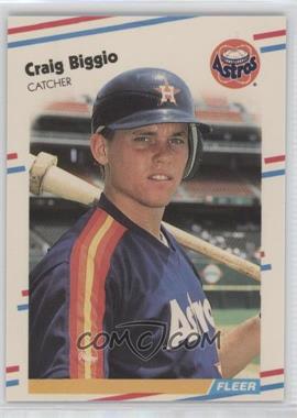 1988 Fleer Update - [Base] - Glossy #U-89 - Craig Biggio