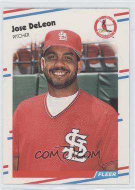 1988 Fleer Update - [Base] #U-119 - Jose DeLeon