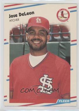 1988 Fleer Update - [Base] #U-119 - Jose DeLeon