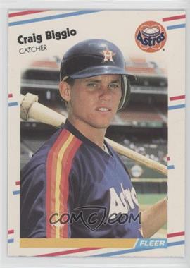 1988 Fleer Update - [Base] #U-89 - Craig Biggio