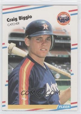 1988 Fleer Update - [Base] #U-89 - Craig Biggio