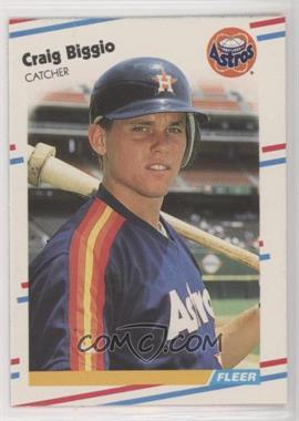 1988 Fleer Update - [Base] #U-89 - Craig Biggio