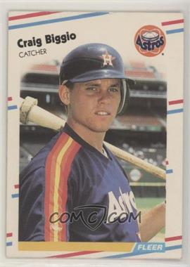 1988 Fleer Update - [Base] #U-89 - Craig Biggio