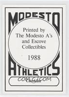 Modesto Athletics (A's) Team