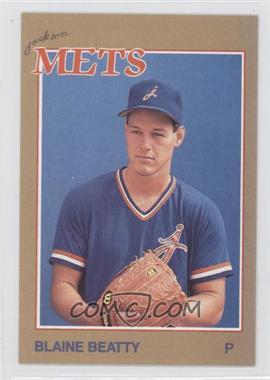 1988 Grand Slam Jackson Mets - [Base] #15 - Blaine Beatty