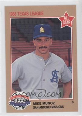 1988 Grand Slam Texas League All-Stars - [Base] #30 - Mike Munoz