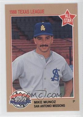 1988 Grand Slam Texas League All-Stars - [Base] #30 - Mike Munoz