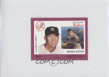 1988 Grenada MLB in Stamps U.S. Series 1 - [Base] #_MIMA - Mickey Mantle