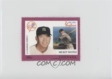 1988 Grenada MLB in Stamps U.S. Series 1 - [Base] #_MIMA - Mickey Mantle