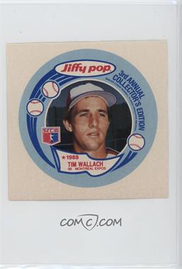 1988 Jiffy Pop Collector's Edition Discs - [Base] #18 - Tim Wallach