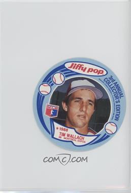 1988 Jiffy Pop Collector's Edition Discs - [Base] #18 - Tim Wallach