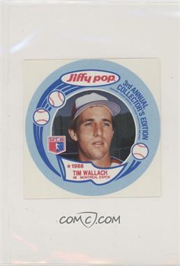 1988 Jiffy Pop Collector's Edition Discs - [Base] #18 - Tim Wallach