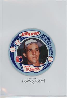 1988 Jiffy Pop Collector's Edition Discs - [Base] #18 - Tim Wallach