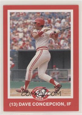 1988 Kahn's Cincinnati Reds - [Base] #_DACO - Dave Concepcion