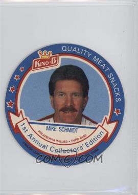 1988 King-B Collector's Edition Discs - Food Issue [Base] #1 - Mike Schmidt