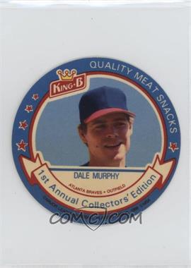 1988 King-B Collector's Edition Discs - Food Issue [Base] #2 - Dale Murphy