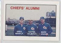 Chiefs' Alumni (Greg Maddux, Rafael Palmeiro, Mark Grace)