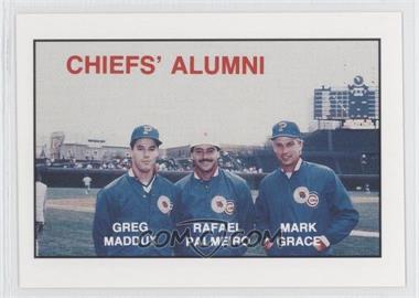 1988 Kodak Peoria Chiefs - [Base] #_CHAL - Chiefs' Alumni (Greg Maddux, Rafael Palmeiro, Mark Grace)
