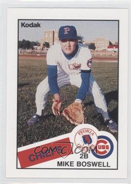 1988 Kodak Peoria Chiefs - [Base] #_MIBO - Mike Boswell