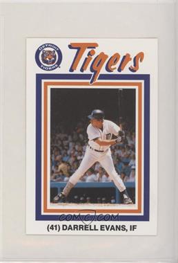 1988 Kroger Detroit Tigers - [Base] #41 - Darrell Evans