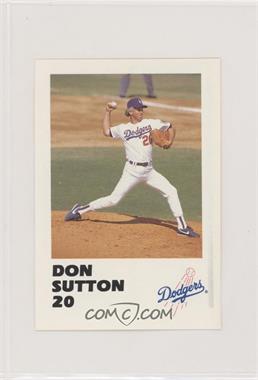 1988 Los Angeles Dodgers Police - [Base] #20 - Don Sutton