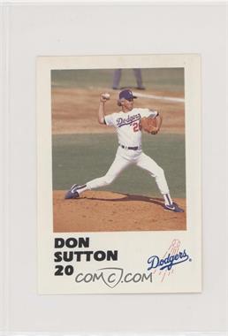 1988 Los Angeles Dodgers Police - [Base] #20 - Don Sutton