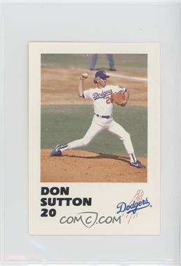 1988 Los Angeles Dodgers Police - [Base] #20 - Don Sutton [EX to NM]