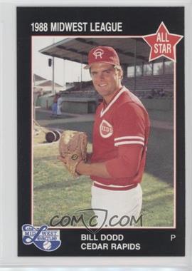 1988 Midwest League All-Star - [Base] #11 - Bill Dodd