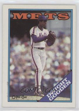 1988 O-Pee-Chee - [Base] #287 - Dwight Gooden [EX to NM]