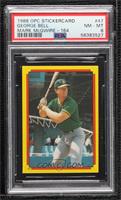 George Bell (Mark McGwire 164) [PSA 8 NM‑MT]