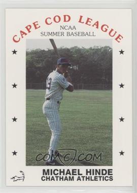 1988 P&L Promotions Cape Cod league - [Base] #62 - Mike Hinde