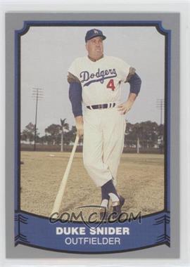 1988 Pacific Baseball Legends - [Base] #55 - Duke Snider