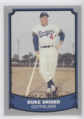 1988 Pacific Baseball Legends - [Base] #55 - Duke Snider