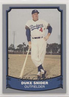 1988 Pacific Baseball Legends - [Base] #55 - Duke Snider